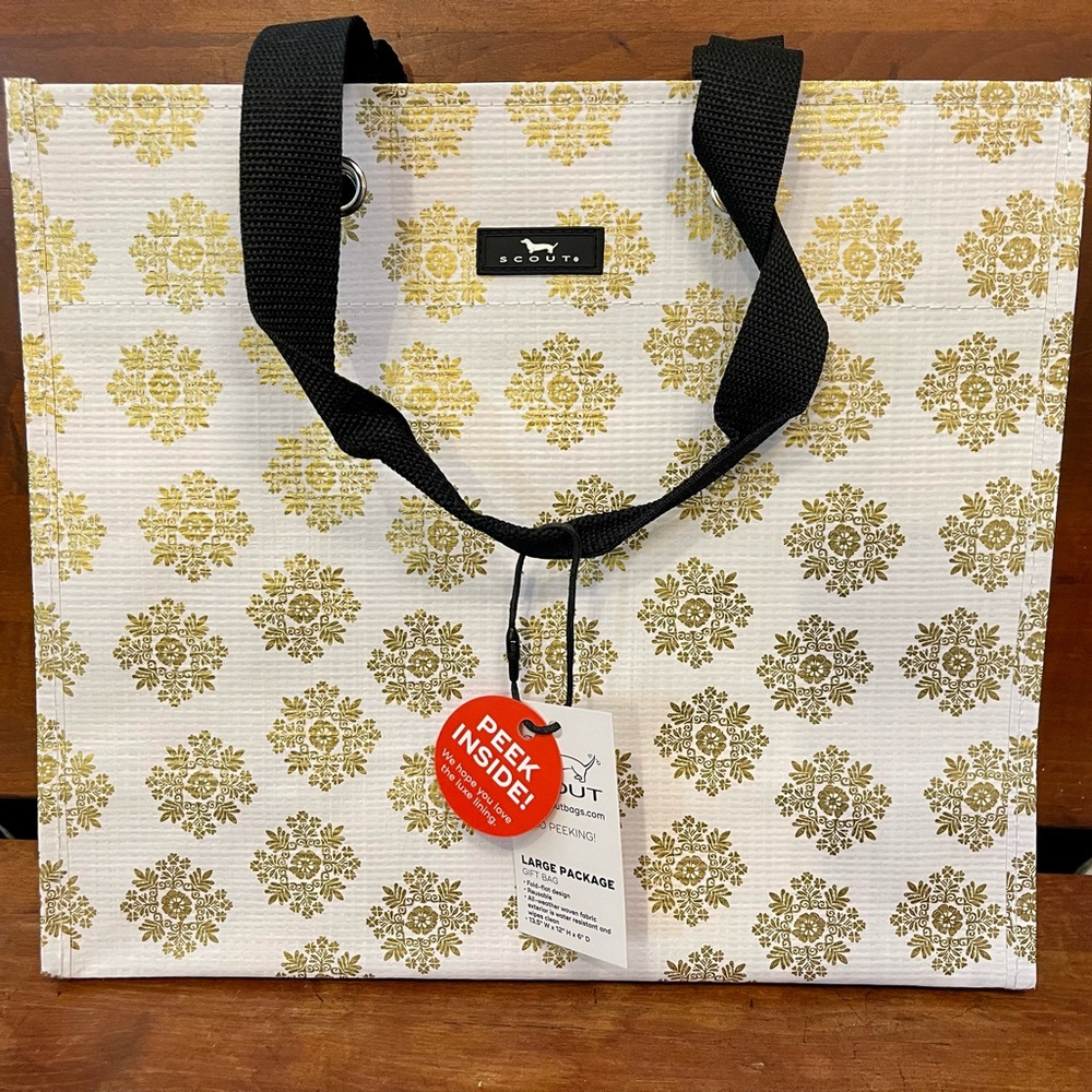 NWT Scout “Best in Snow” Large Package Gift Bag/Tote